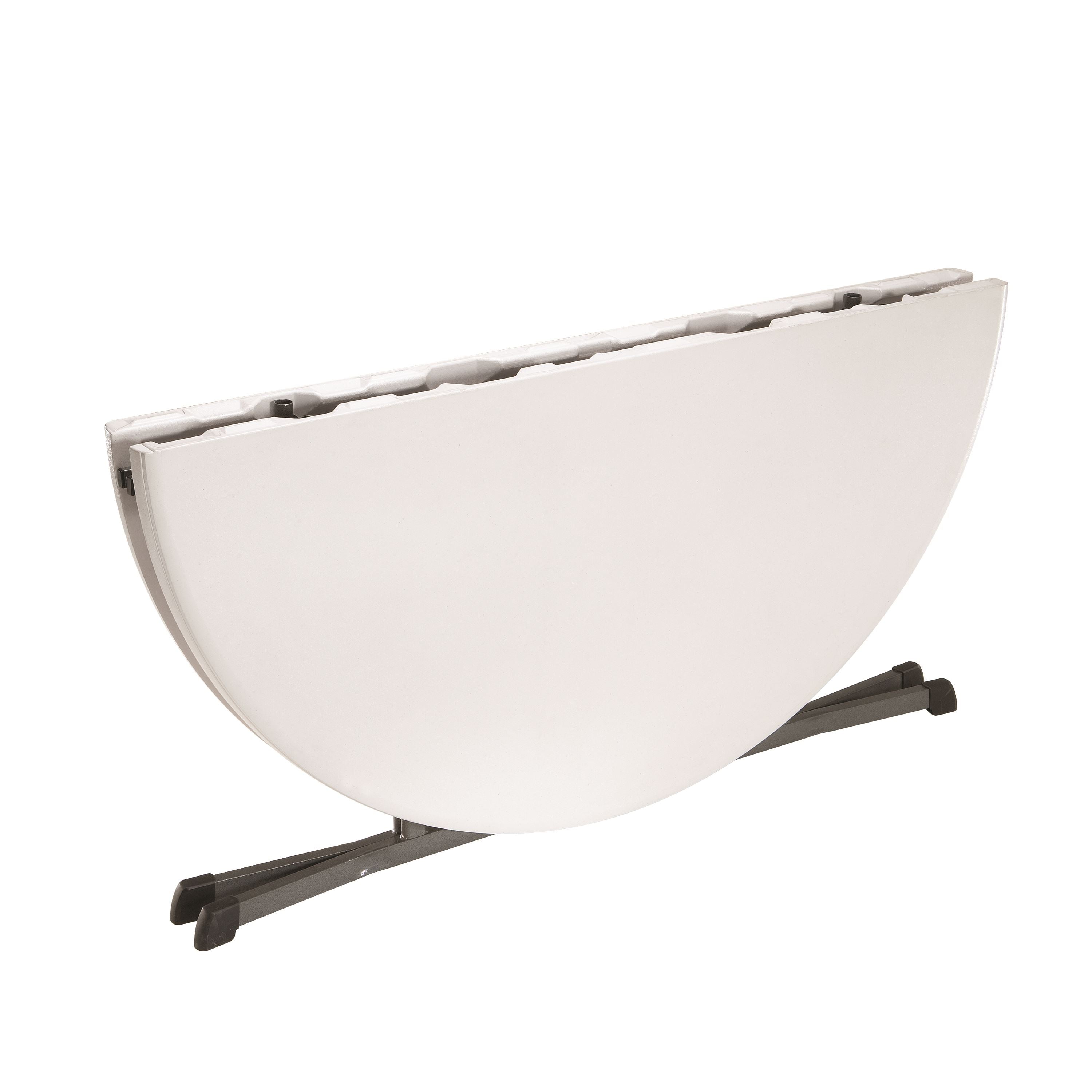 Lifetime 60-Inch Round Fold-In-Half Table (Commercial)