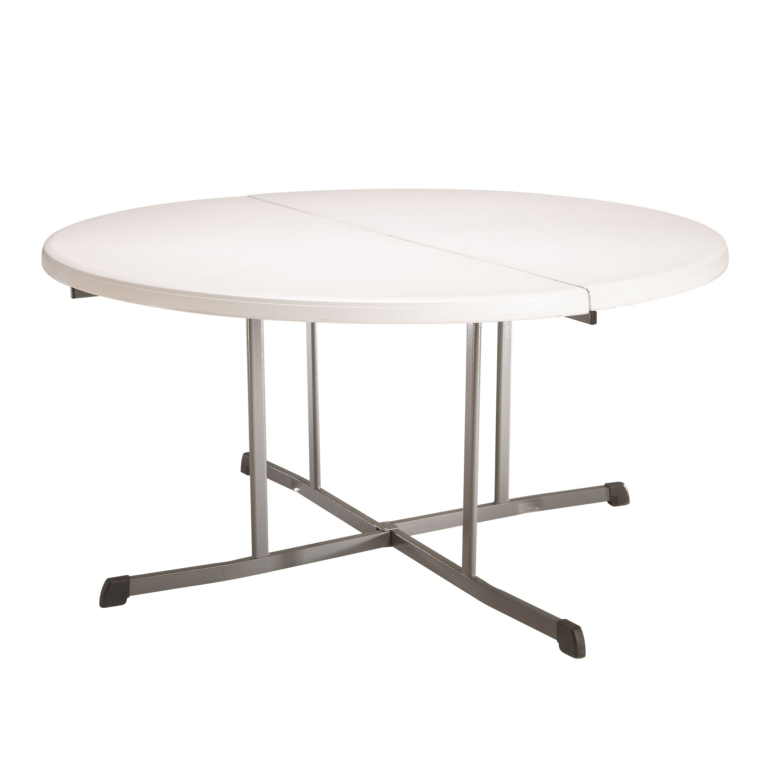 Lifetime 60-Inch Round Fold-In-Half Table (Commercial)