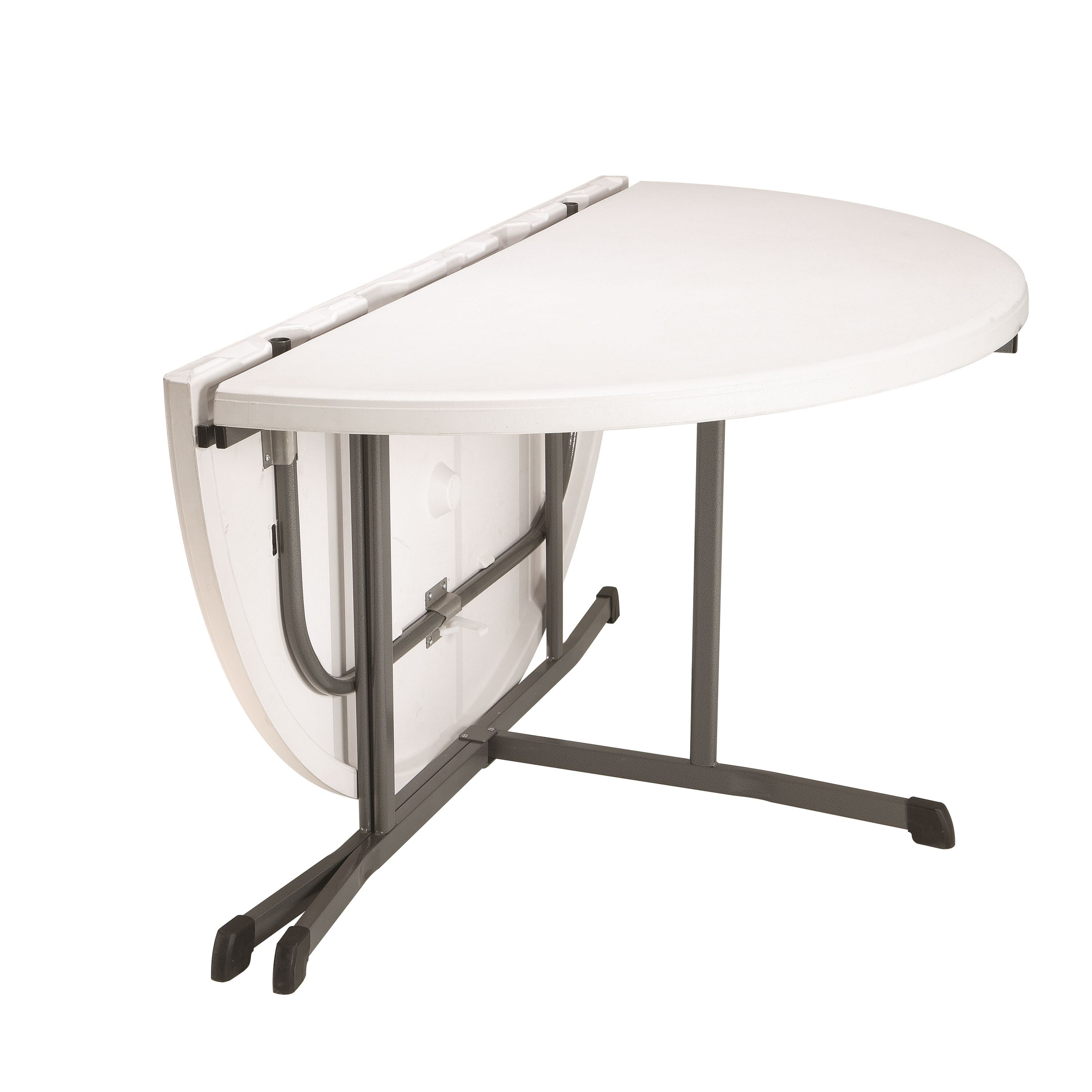 Lifetime 60-Inch Round Fold-In-Half Table (Commercial)