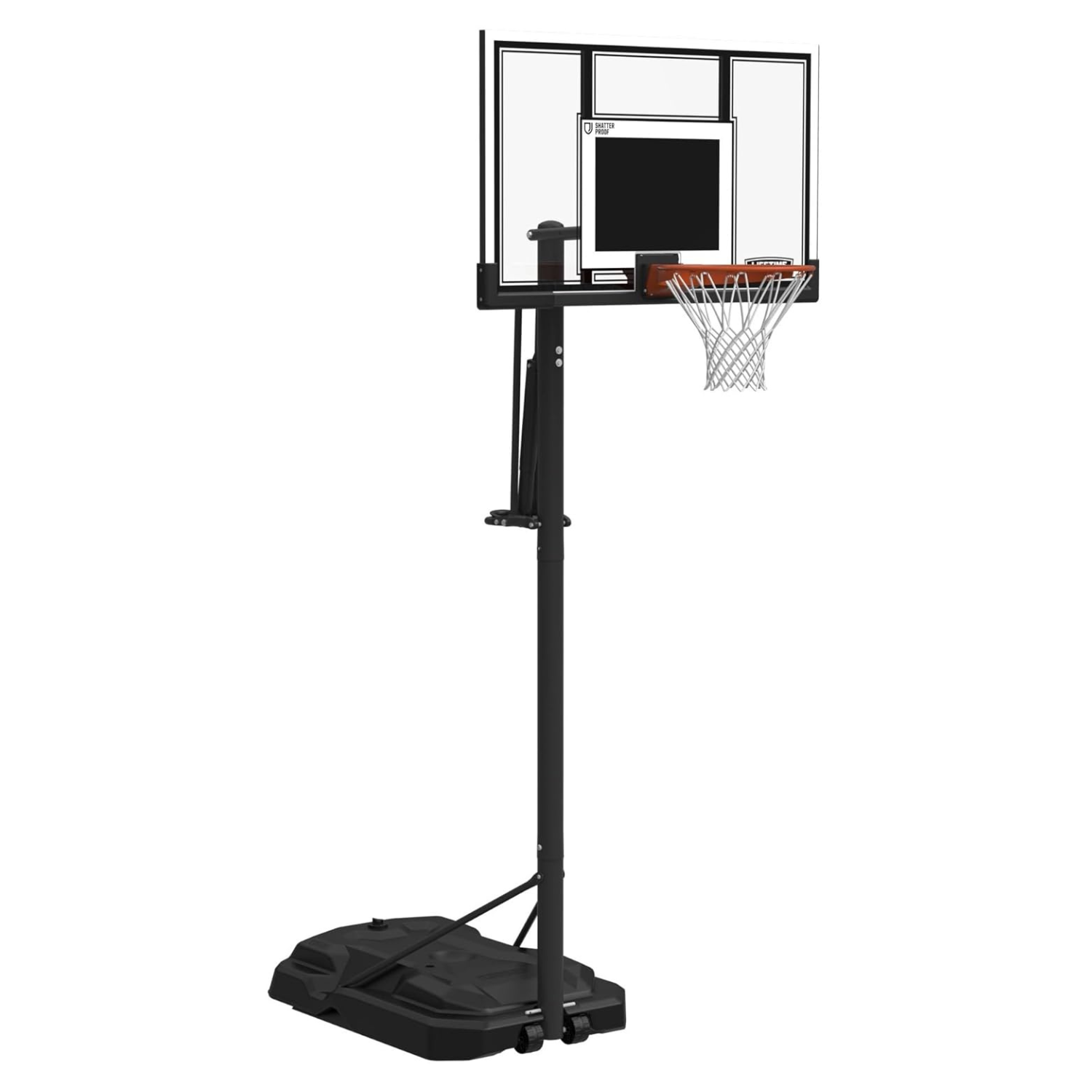 Lifetime Adjustable Portable Basketball Hoop (54-Inch Polycarbonate)