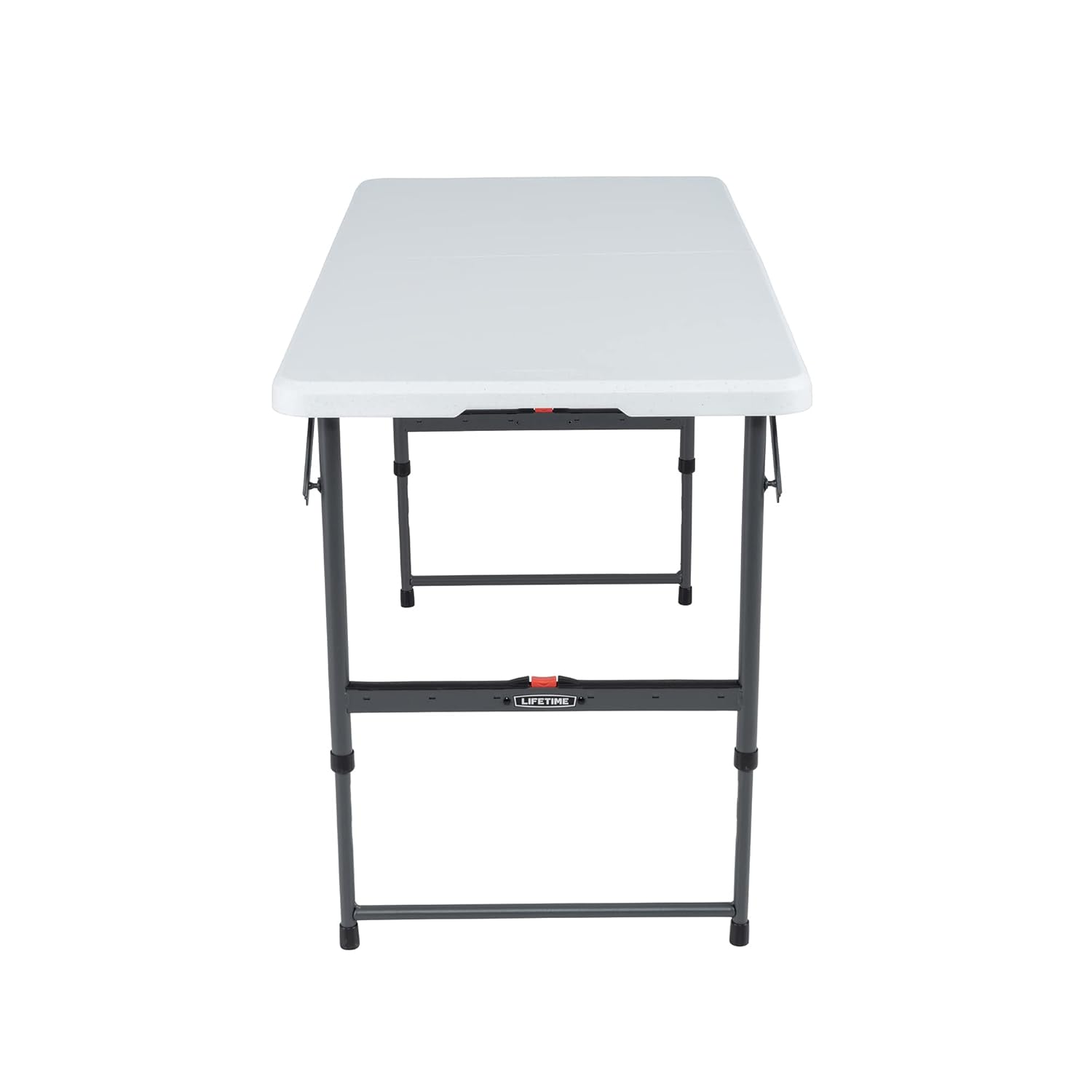 Lifetime 4-Foot Fold-in-Half Adjustable Table (Essential)