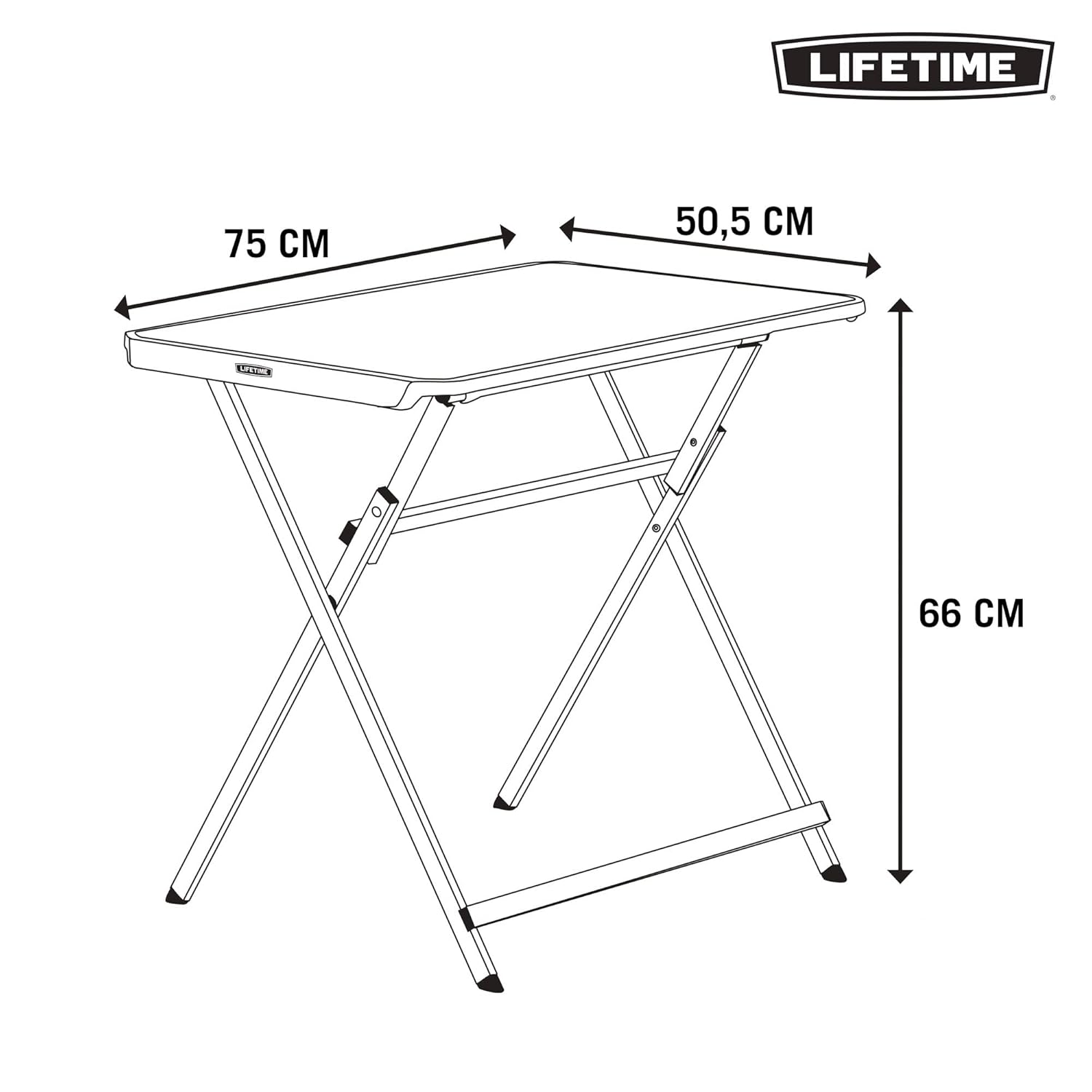 Lifetime 30-Inch Personal Table