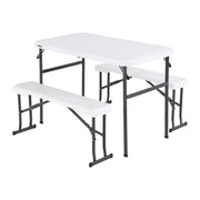 Lifetime Folding Picnic Table with Benches
