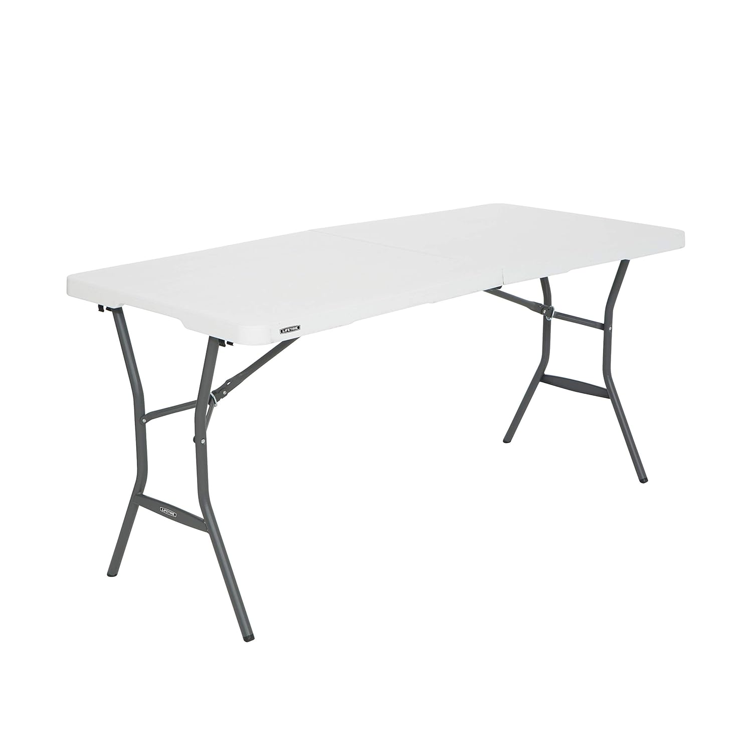 Lifetime 5-Foot Fold-In-Half Table (Light Commercial)