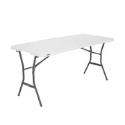 Lifetime 5-Foot Fold-In-Half Table (Light Commercial)
