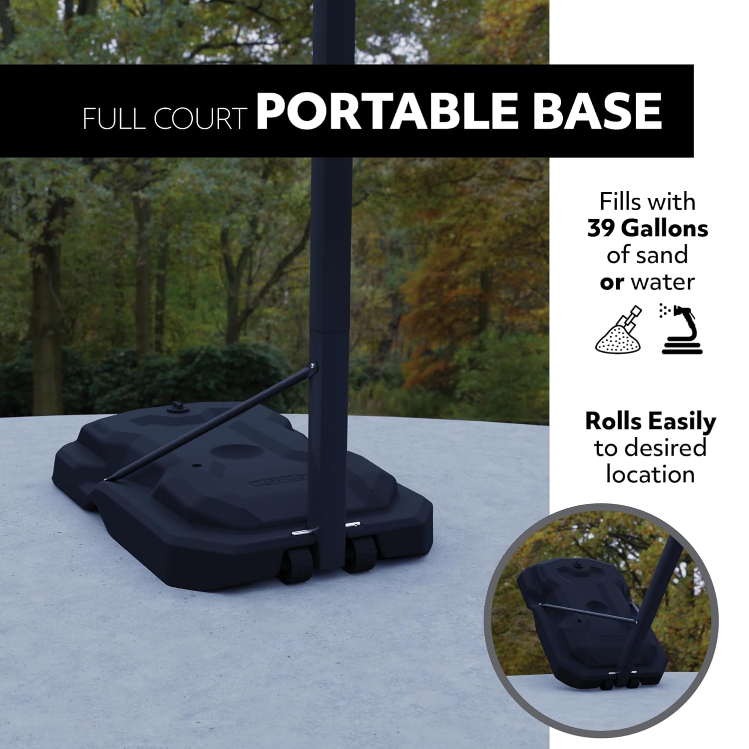 Lifetime Adjustable Portable Basketball Hoop (54-Inch Polycarbonate)