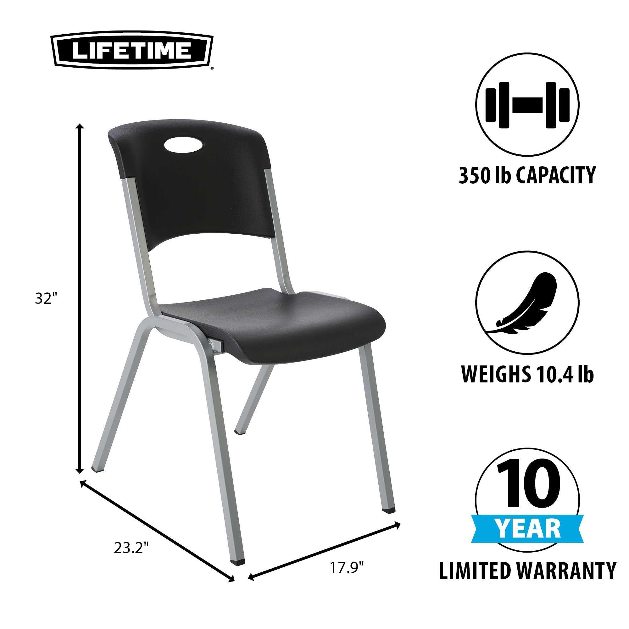 Lifetime Stacking Chair (Commercial)