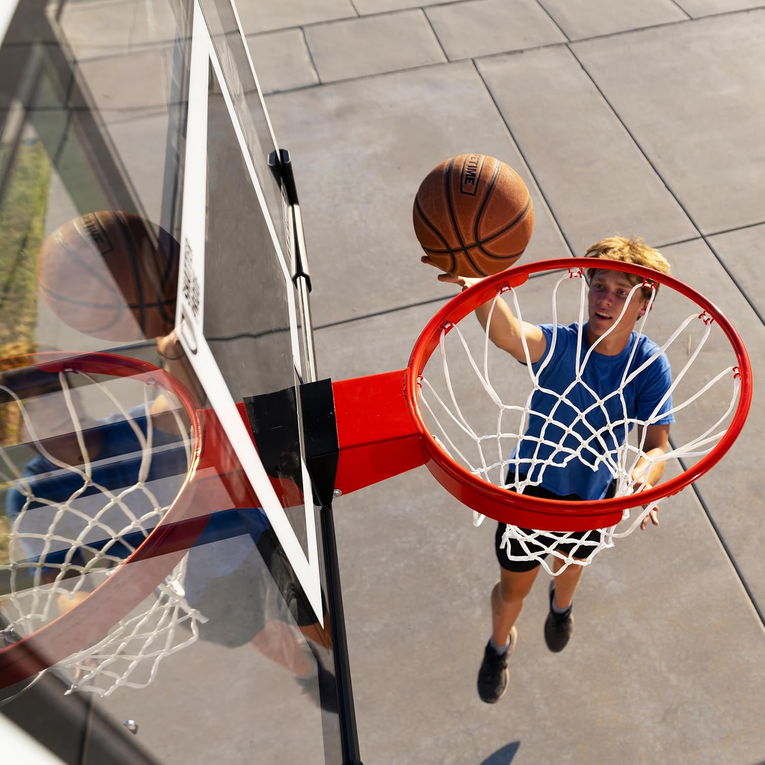 Lifetime Adjustable Portable Basketball Hoop (54-Inch Polycarbonate)