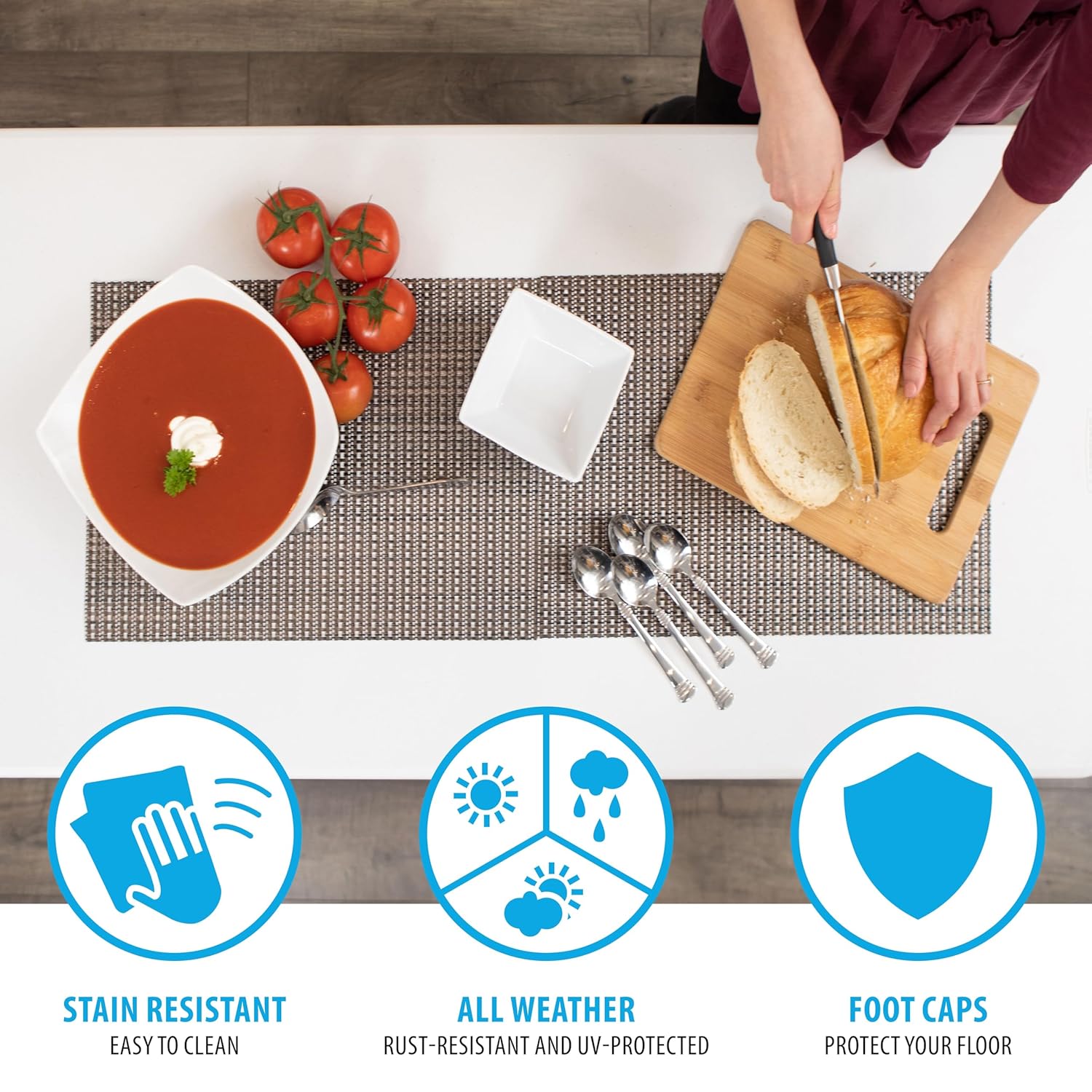 Lifetime 4-Foot Adjustable Height Table (Commercial)