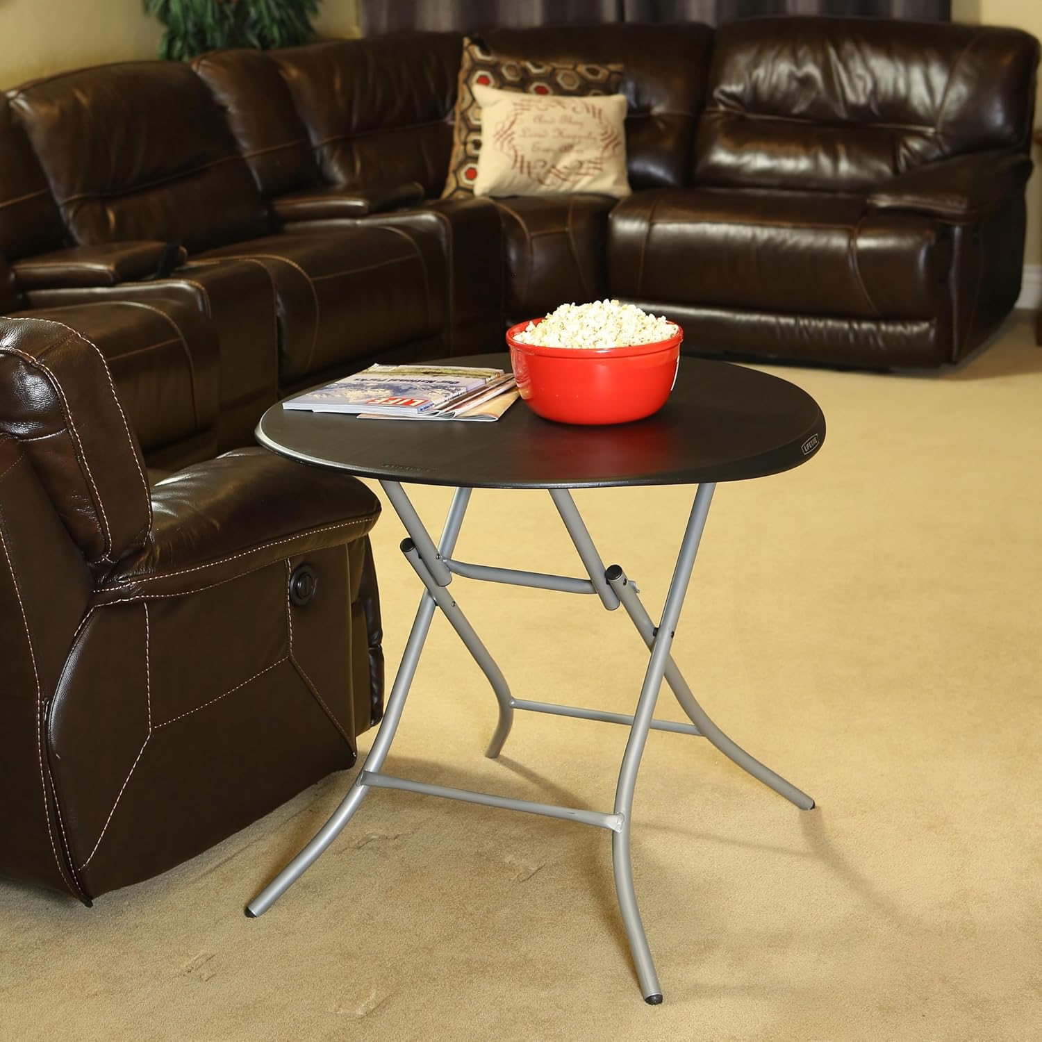 Lifetime 33-Inch Round Table (Light Commercial)