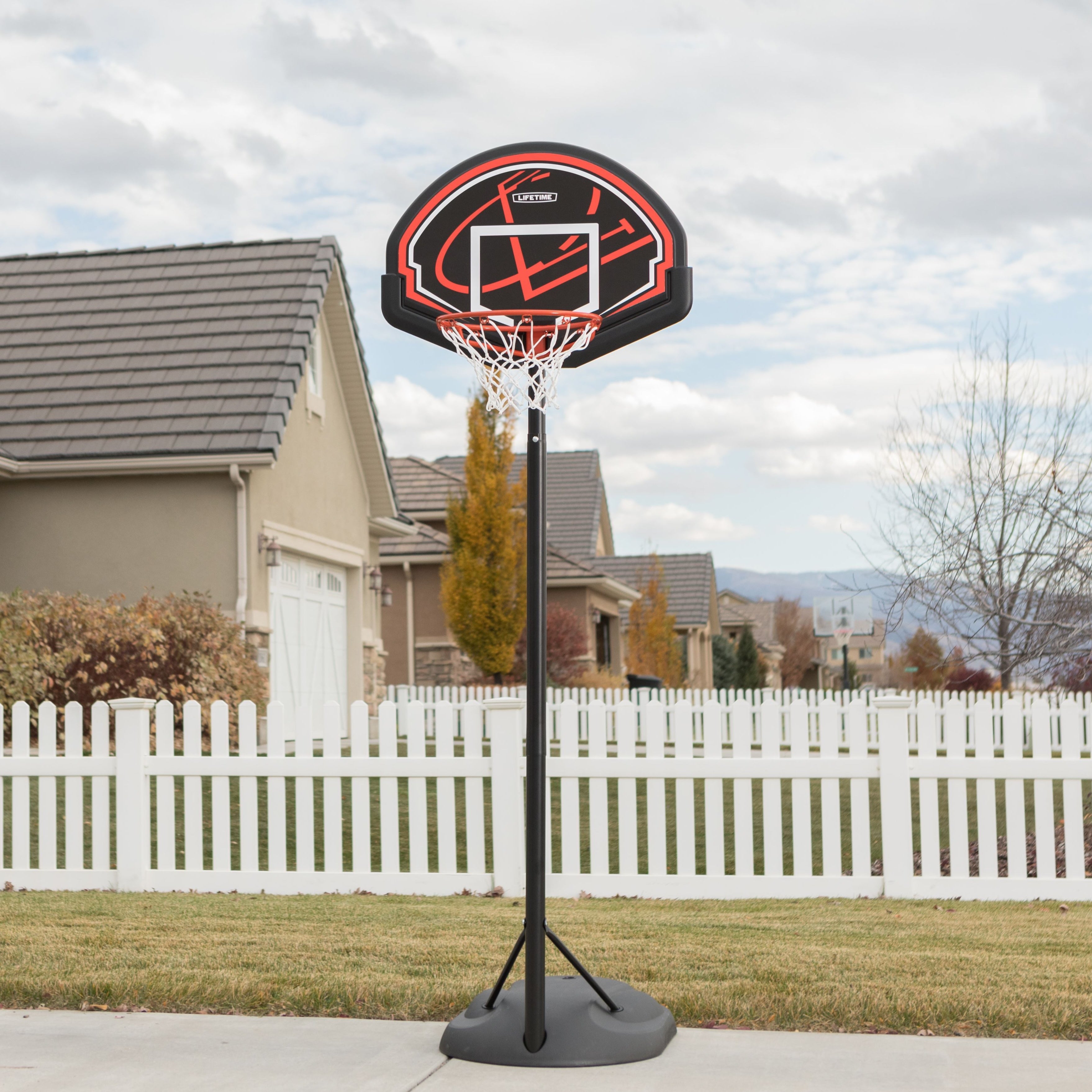 Lifetime Adjustable Youth Portable Basketball Hoop