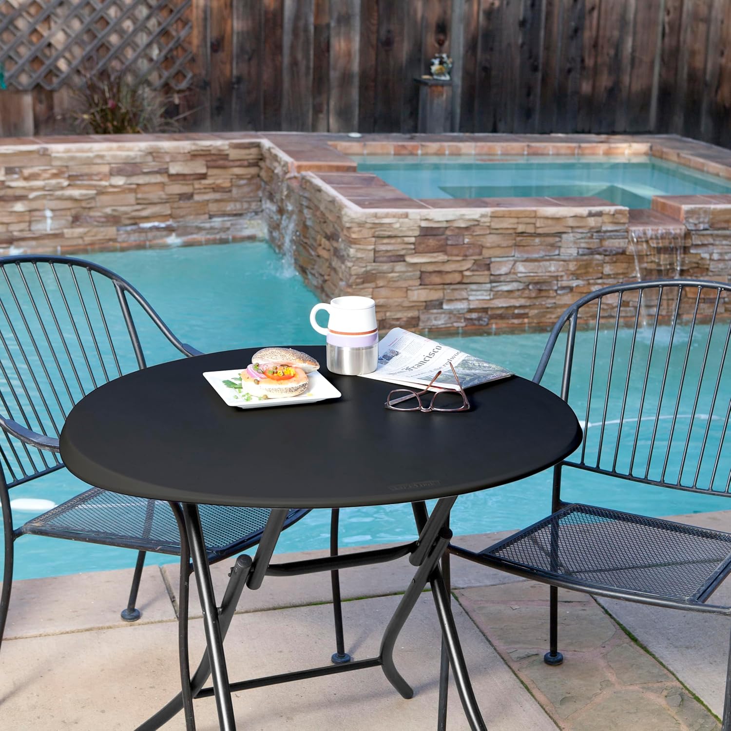 Lifetime 33-Inch Round Table (Light Commercial)